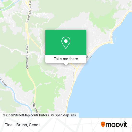 Tinelli Bruno map