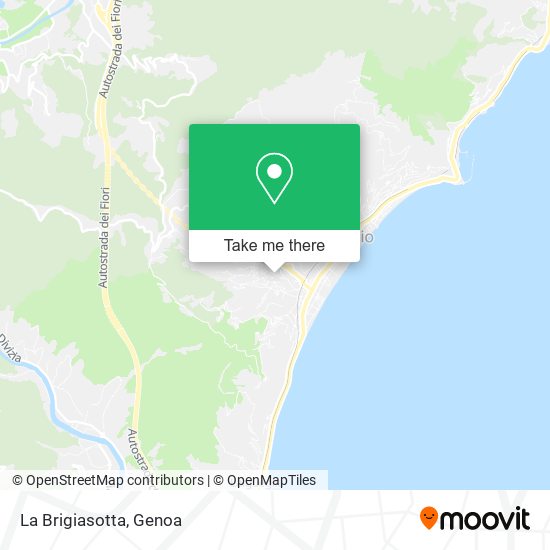 La Brigiasotta map