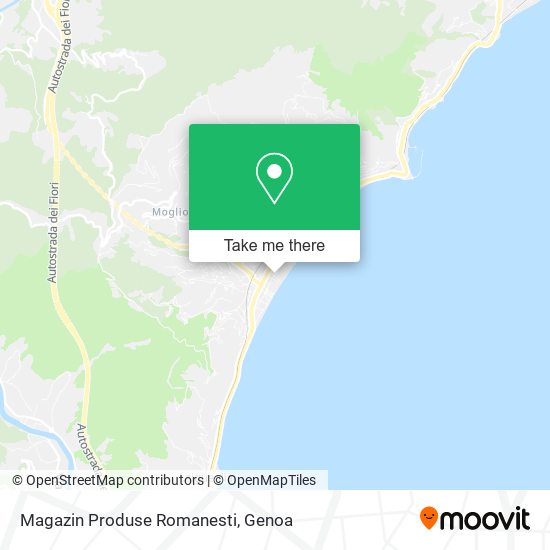 Magazin Produse Romanesti map