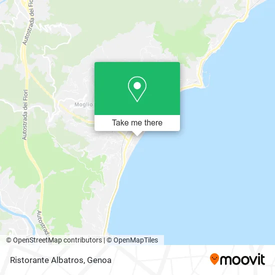 Albatros Restaurant map