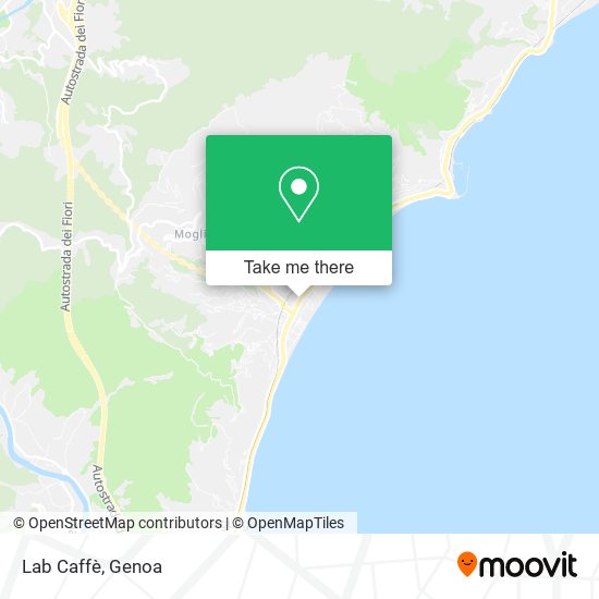 Lab Caffè map