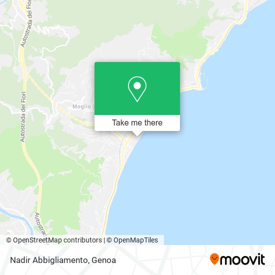 Nadir Abbigliamento map