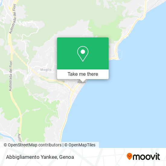 Abbigliamento Yankee map