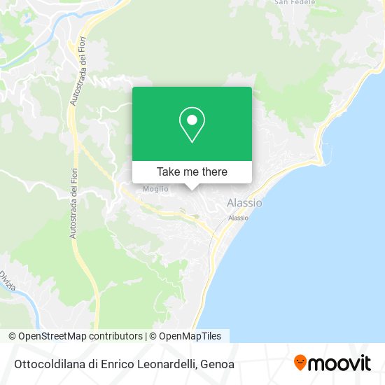 Ottocoldilana di Enrico Leonardelli map