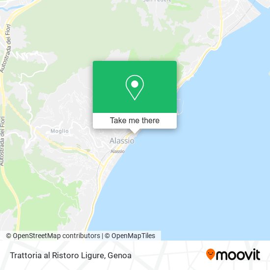 Trattoria al Ristoro Ligure map