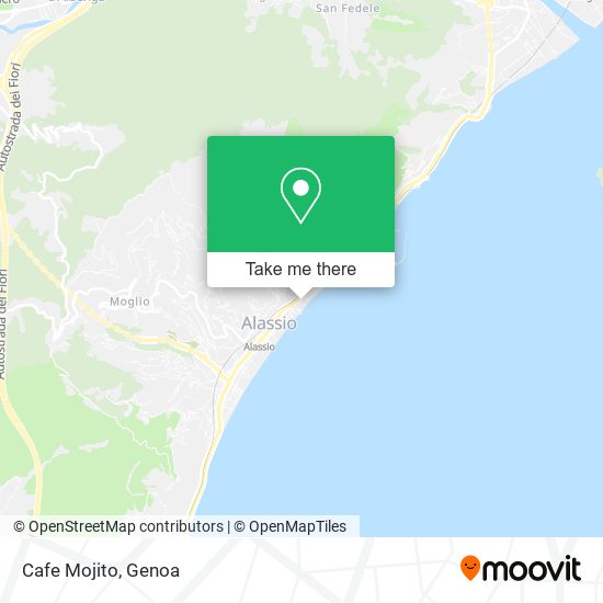 Cafe Mojito map