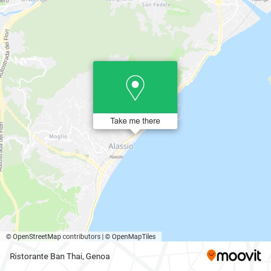 Ristorante Ban Thai map