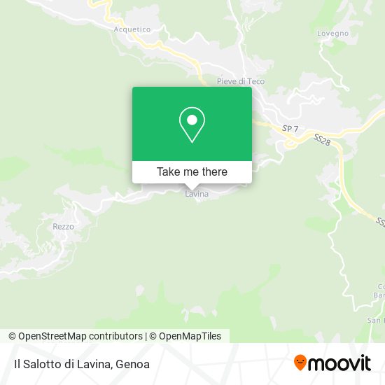 Il Salotto di Lavina map