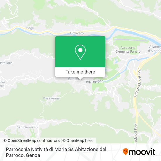 Parrocchia Natività di Maria Ss Abitazione del Parroco map