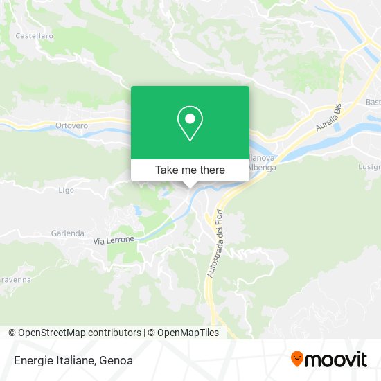 Energie Italiane map