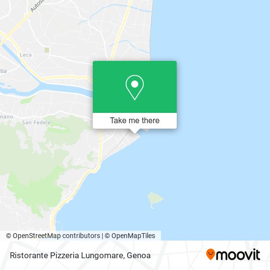 Ristorante Pizzeria Lungomare map