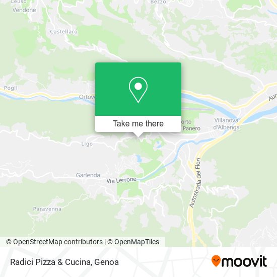 Radici Pizza & Cucina map