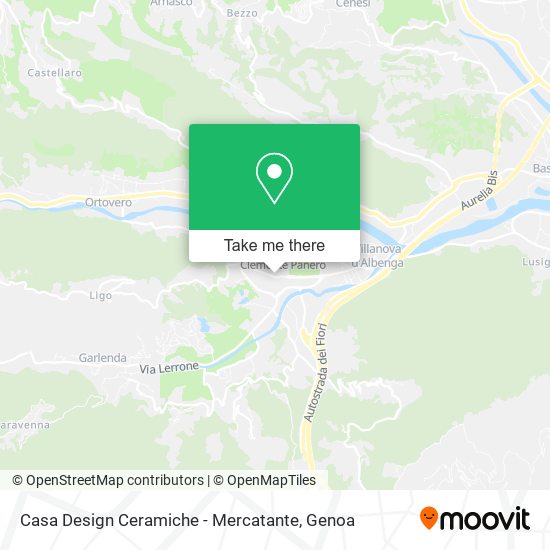 Casa Design Ceramiche - Mercatante map