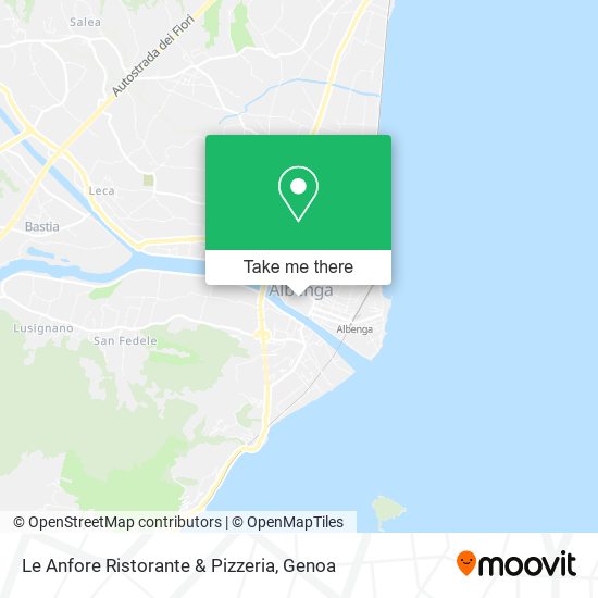 Le Anfore Ristorante & Pizzeria map