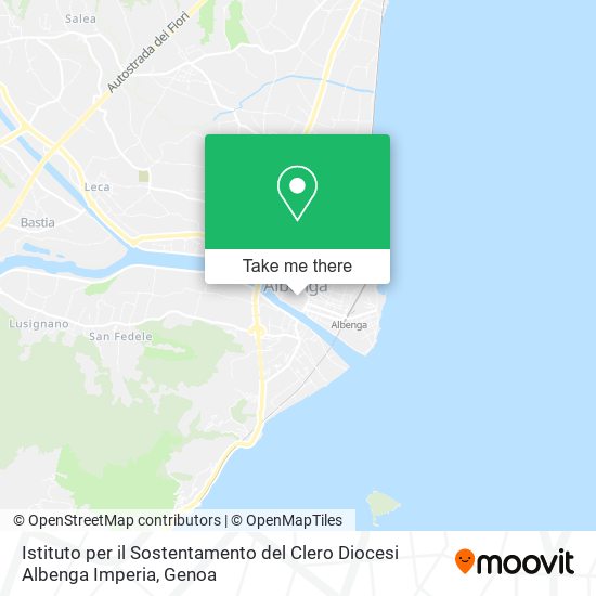 Istituto per il Sostentamento del Clero Diocesi Albenga Imperia map