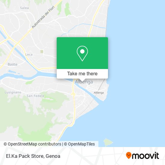 El.Ka Pack Store map