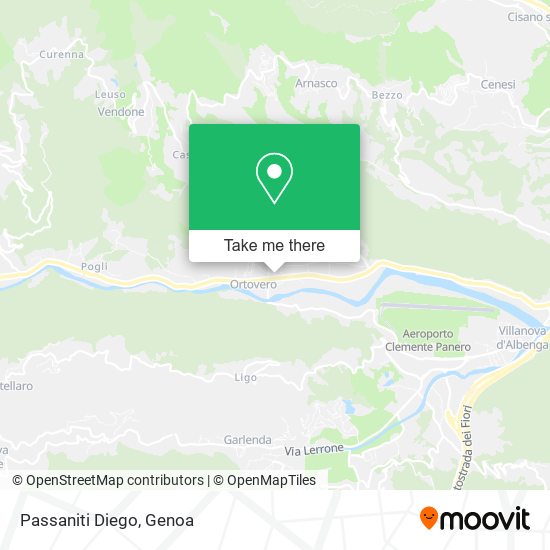 Passaniti Diego map