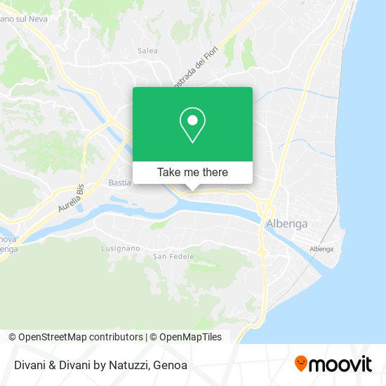 Divani & Divani by Natuzzi map