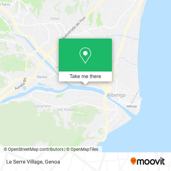 Le Serre Village map