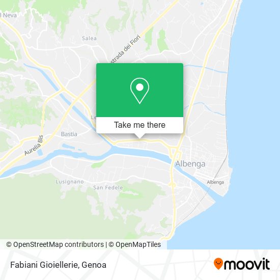 Fabiani Gioiellerie map