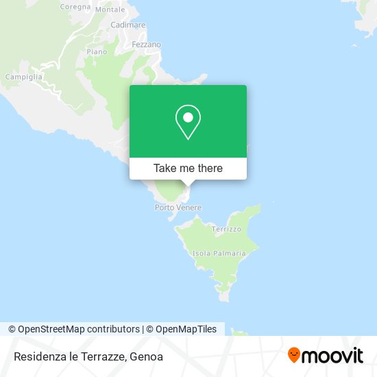Residenza le Terrazze map