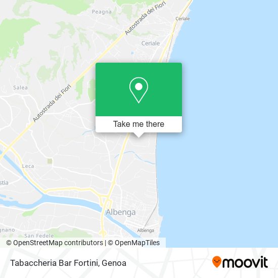 Tabaccheria Bar Fortini map