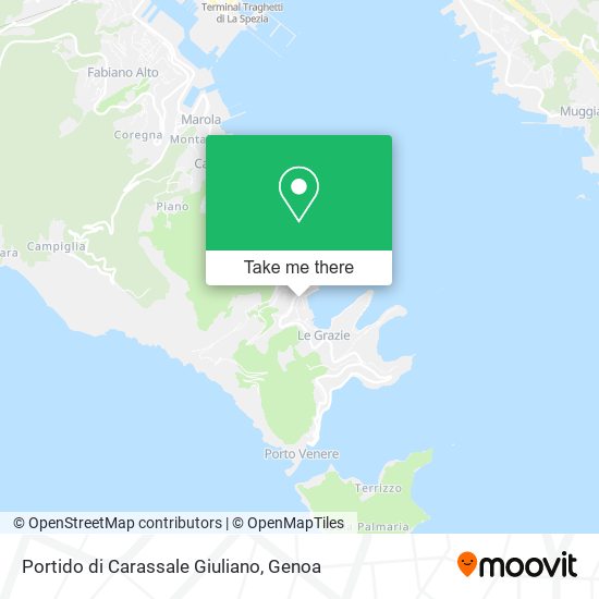 Portido di Carassale Giuliano map