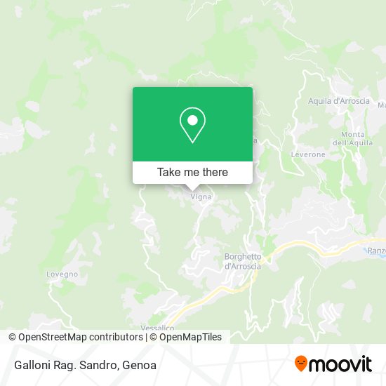 Galloni Rag. Sandro map