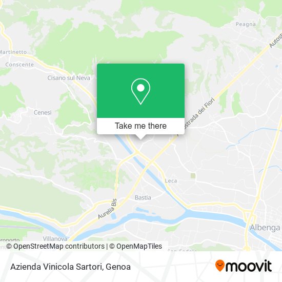 Azienda Vinicola Sartori map