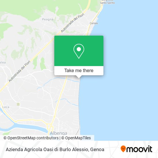 Azienda Agricola Oasi di Burlo Alessio map