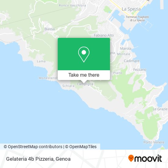 Gelateria 4b Pizzeria map