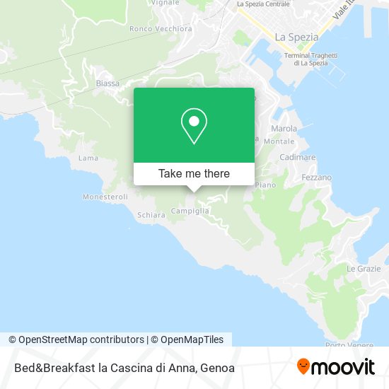 Bed&Breakfast la Cascina di Anna map