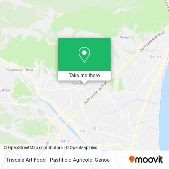 Triscele Art Food - Pastificio Agricolo map