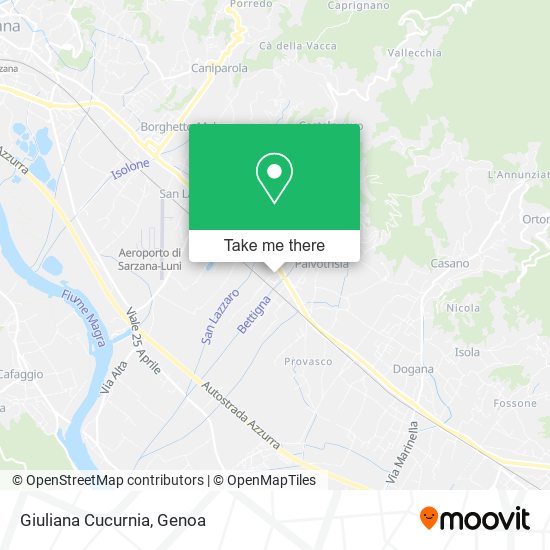 Giuliana Cucurnia map