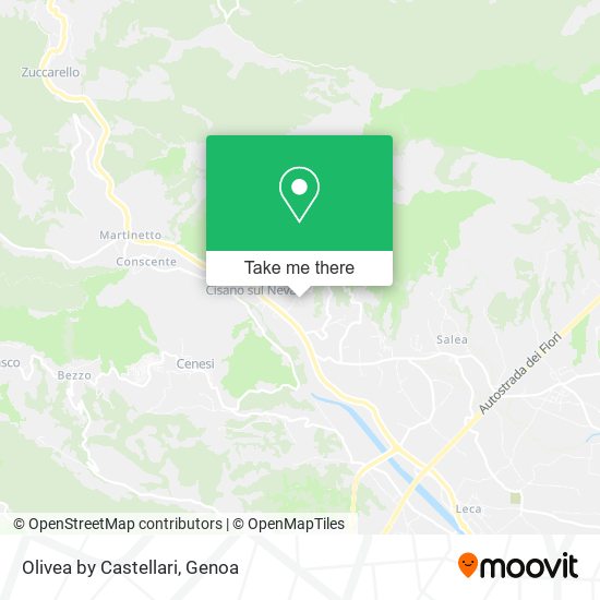 Olivea by Castellari map
