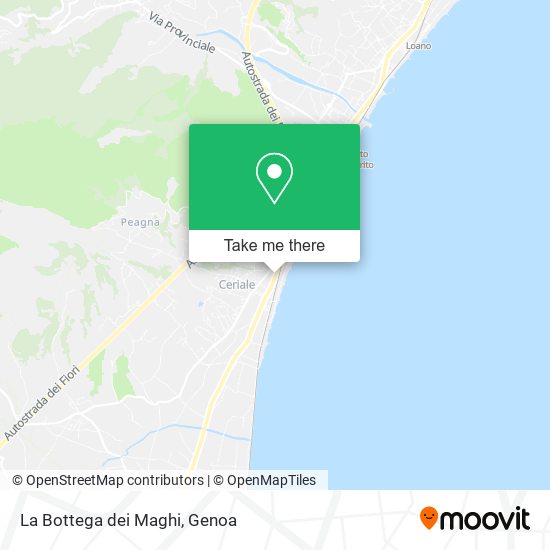La Bottega dei Maghi map