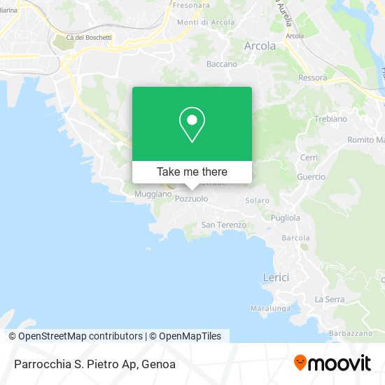 Parrocchia S. Pietro Ap map