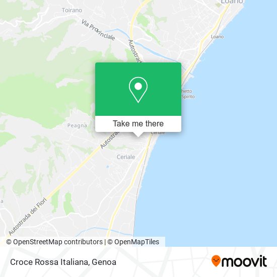 Croce Rossa Italiana map