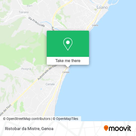 Ristobar da Mistre map