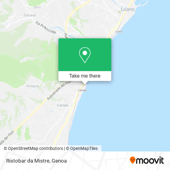 Mistre Restaurant Bar map