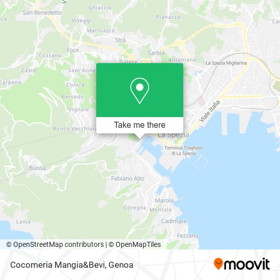 Cocomeria Mangia&Bevi map