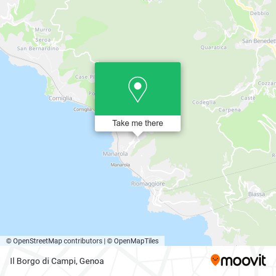 Il Borgo di Campi map