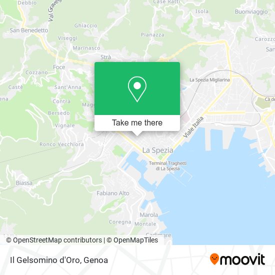 Il Gelsomino d'Oro map
