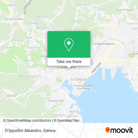D'Ippolito Aleandro map