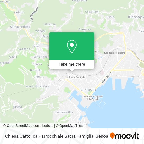 Chiesa Cattolica Parrocchiale Sacra Famiglia map