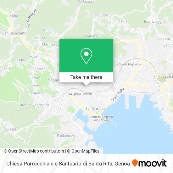 Chiesa Parrocchiale e Santuario di Santa Rita map