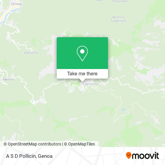 A S D Pollicin map