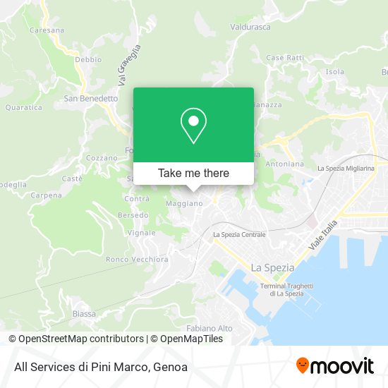 All Services di Pini Marco map