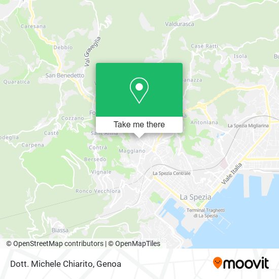 Dott. Michele Chiarito map