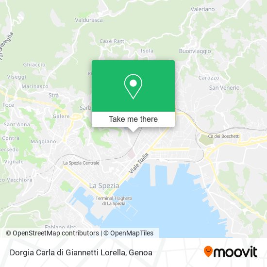 Dorgia Carla di Giannetti Lorella map